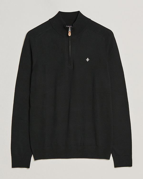 Black half-zip from Morris