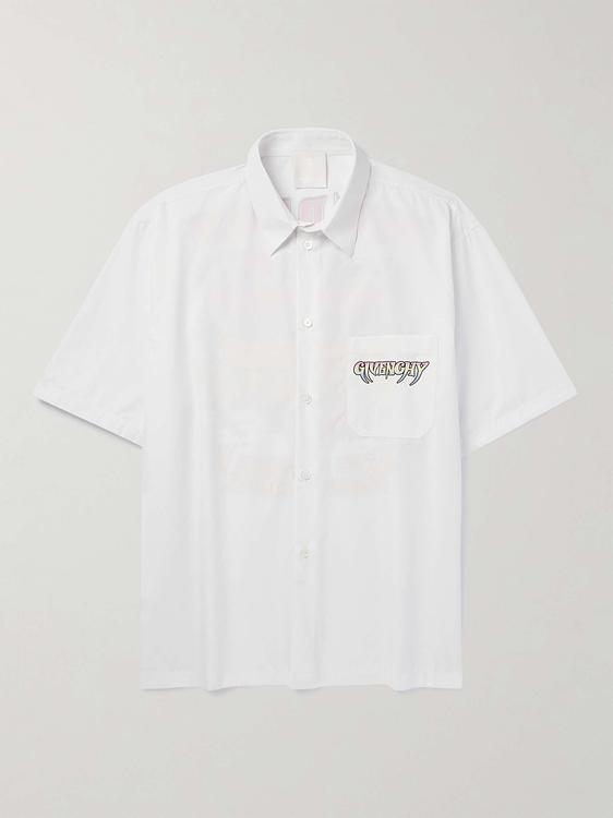 White short sleeve shirt from Givenchy