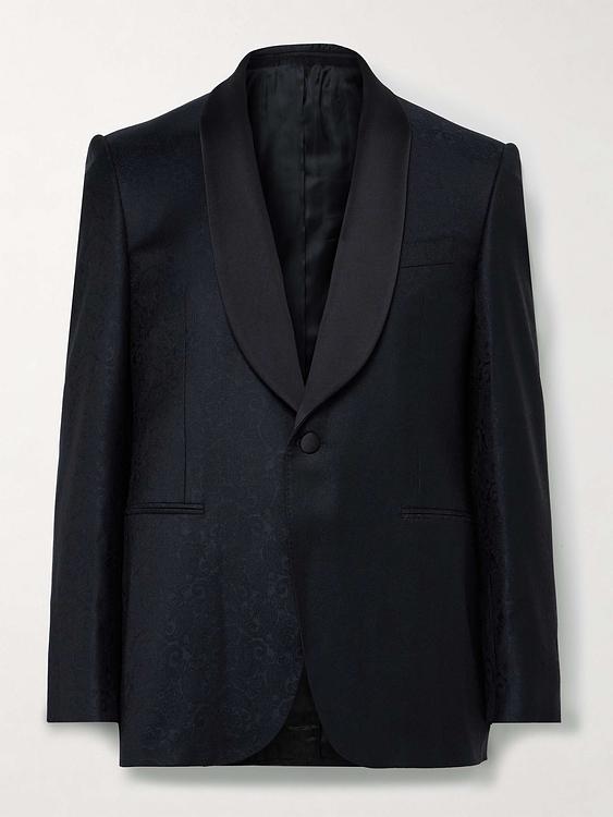 Black tuxedo jacket from Canali