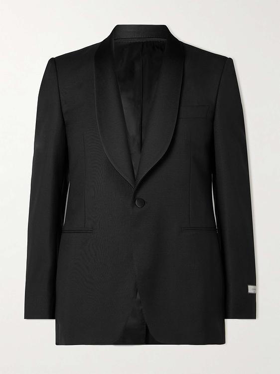 Black tuxedo jacket from Canali