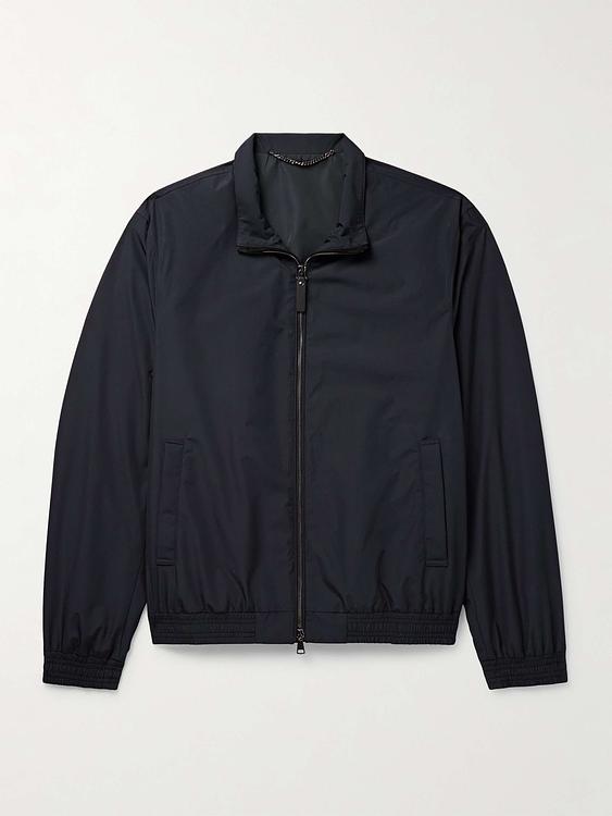 Black casual jacket from Canali