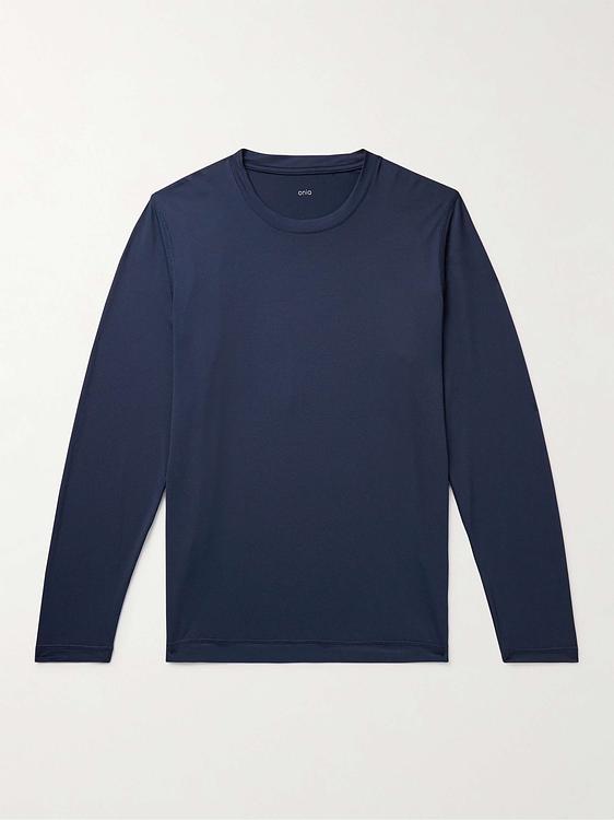 Dark blue long sleeve t-shirt from Onia