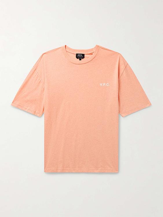 Peach t-shirt from A.P.C