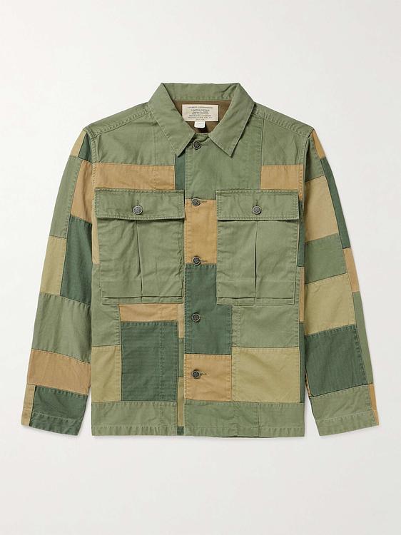 Taupe overshirt from RRL