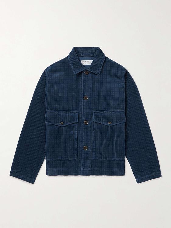 Dark blue overshirt from Universal Works