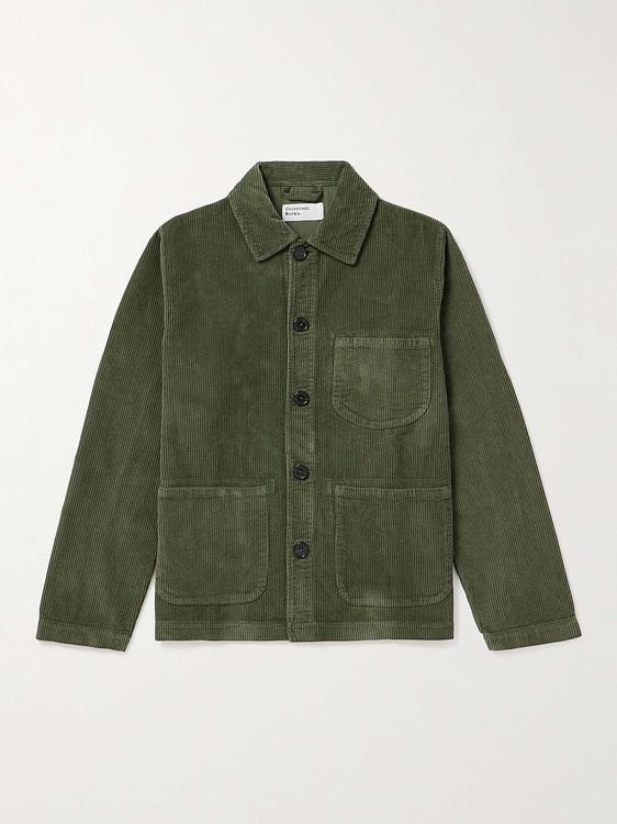 Dark green casual jacket from Universal Works