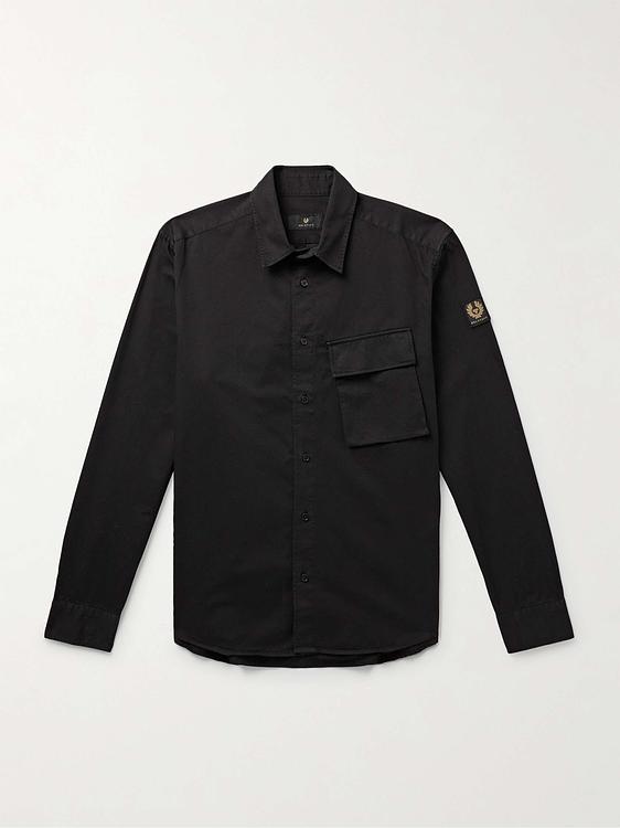 Black casual shirt from Belstaff