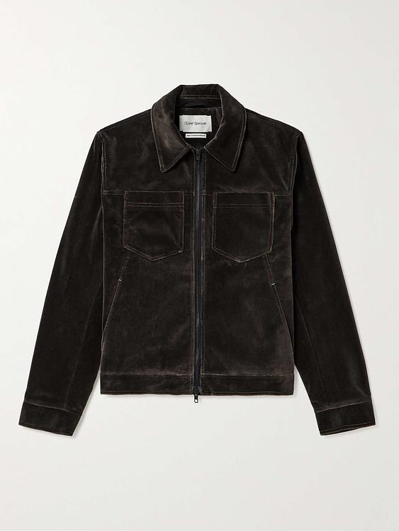 Black casual jacket from Oliver Spencer