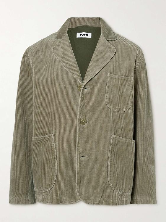 Taupe blazer from Ymc