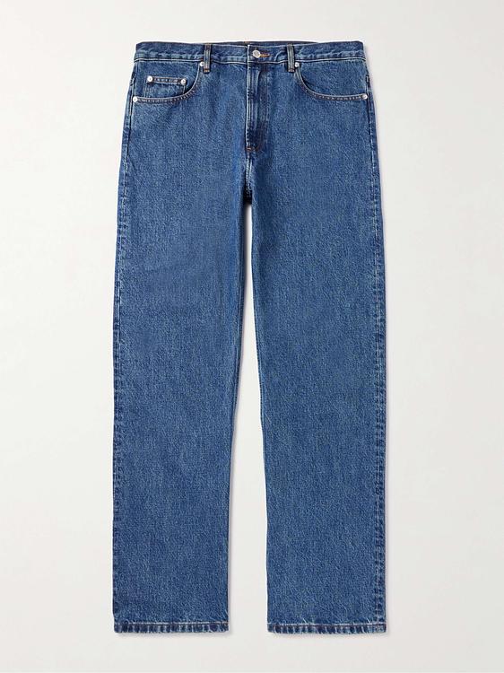 Dark blue jeans from A.P.C