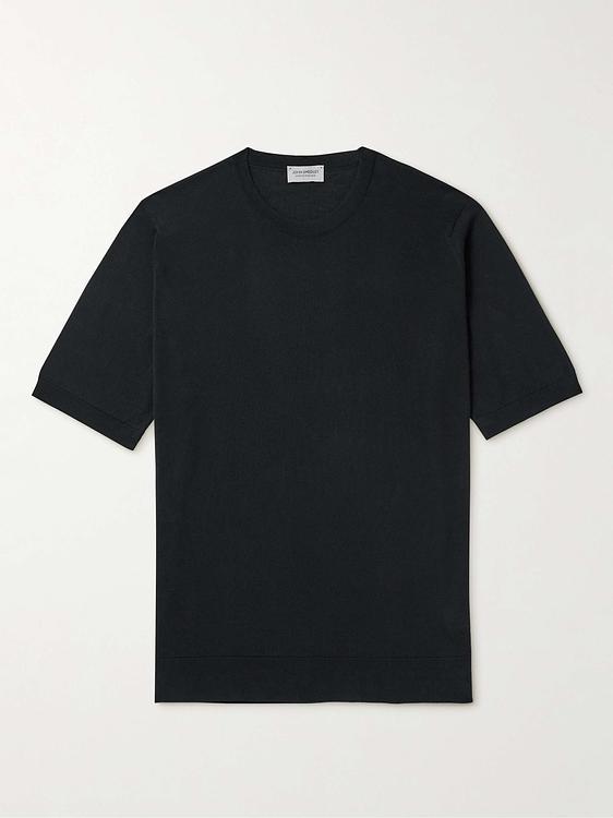 Black t-shirt from John Smedley