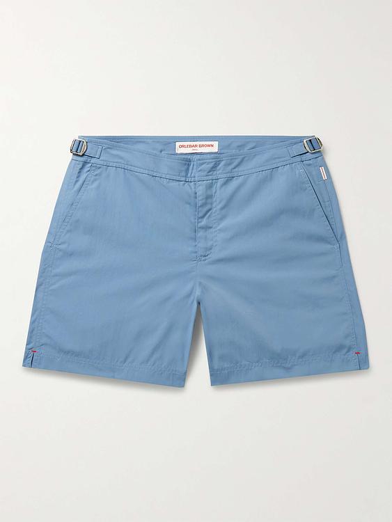 Blue swim shorts from Orlebar Brown