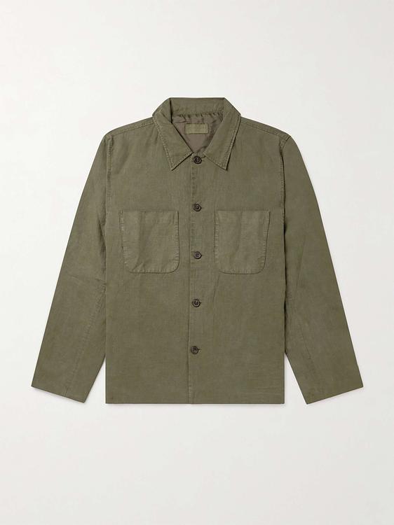 Taupe overshirt from Officine Générale