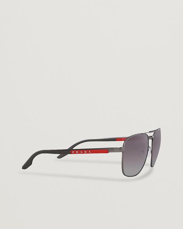 Grey d-frame sunglasses from Prada Linea Rossa
