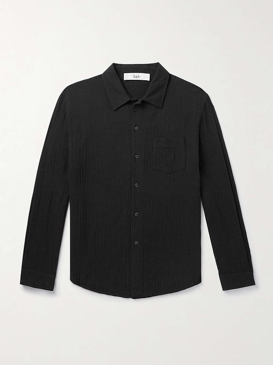 Black casual shirt from Séfr