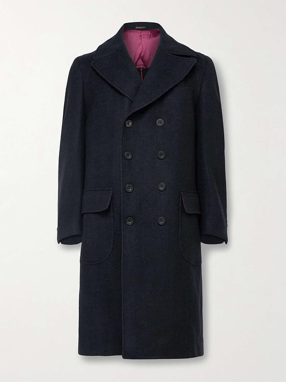 Black coat from Rubinacci