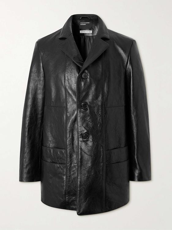 Black leather jacket from Enfants Riches Déprimés