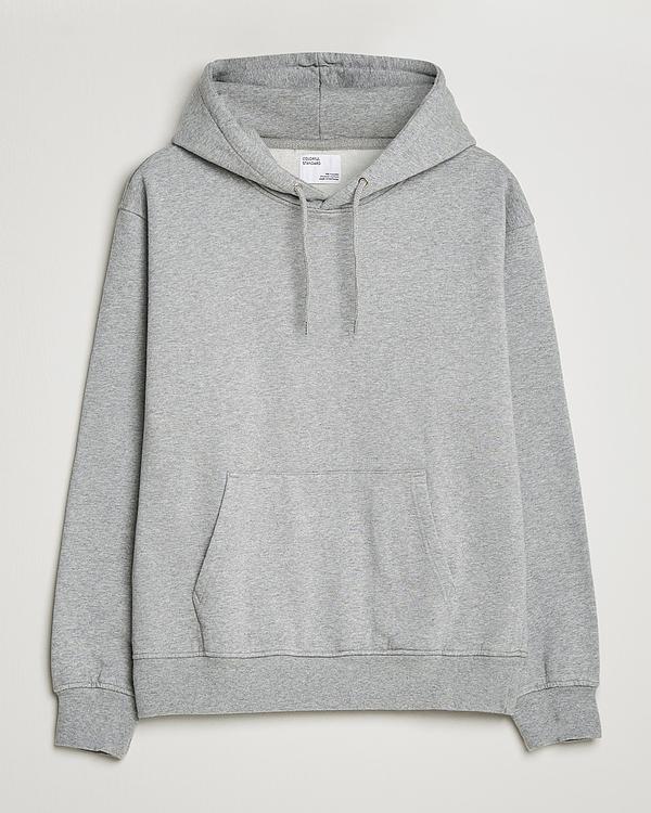 Grey hooded sweatshirt from Colorful Standard
