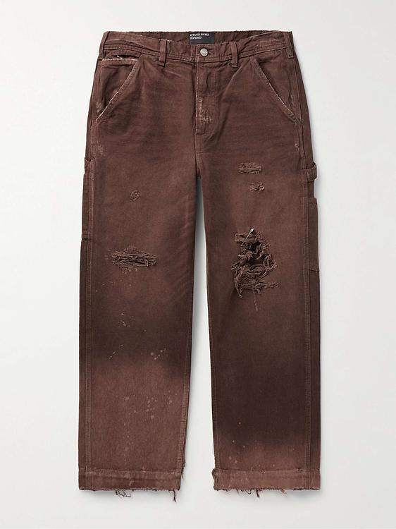 Brown jeans from Enfants Riches Déprimés