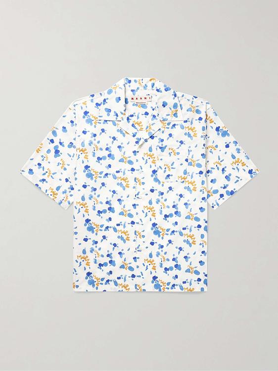 White short sleeve shirt from Marni