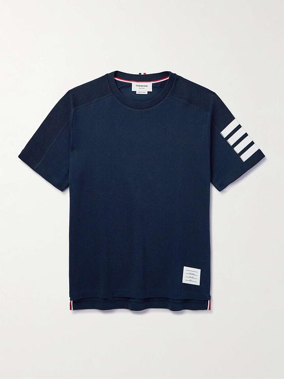 Dark blue t-shirt from Thom Browne