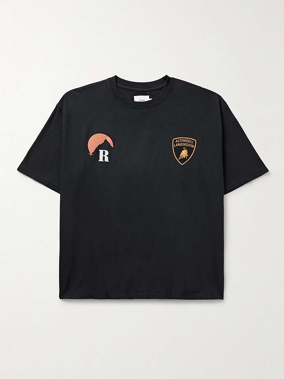 Black t-shirt from Rhude