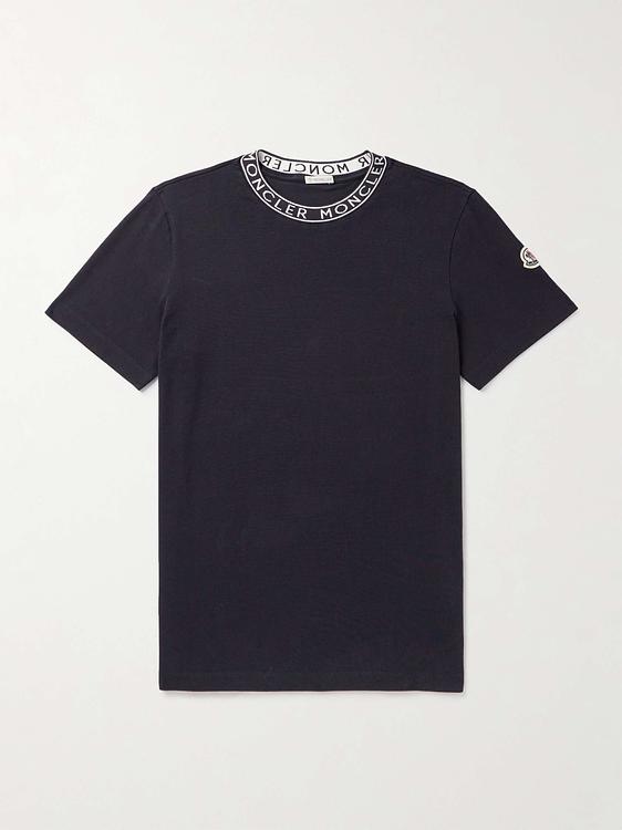 Black t-shirt from Moncler