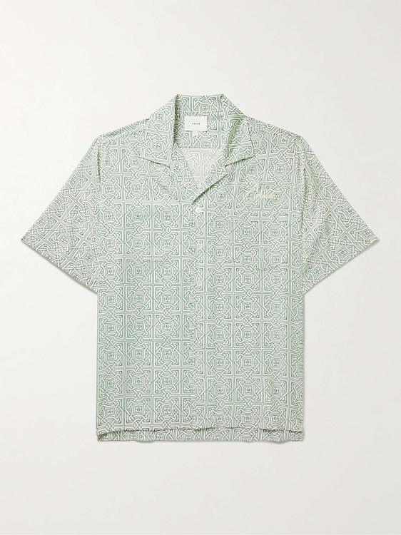 Grey short sleeve shirt from Rhude