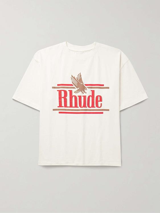 Print white t-shirt from Rhude