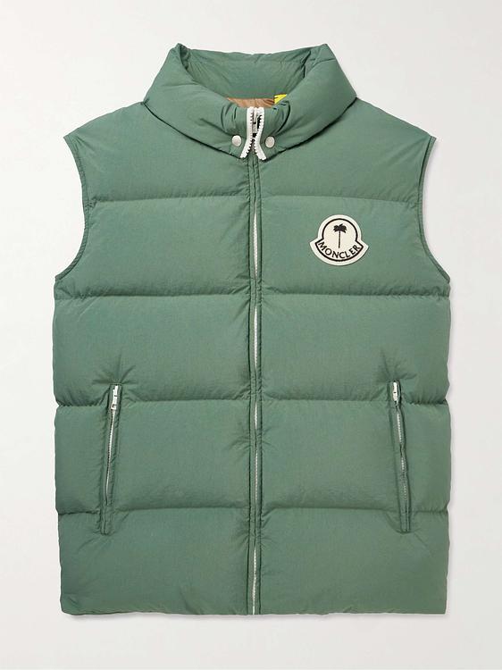 Green vest from Moncler Genius