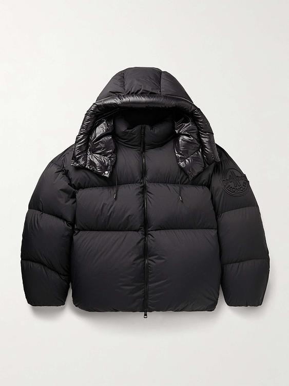 Black down jacket from Moncler Genius