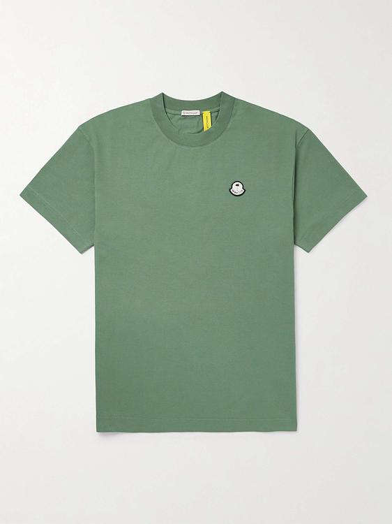 Green t-shirt from Moncler Genius