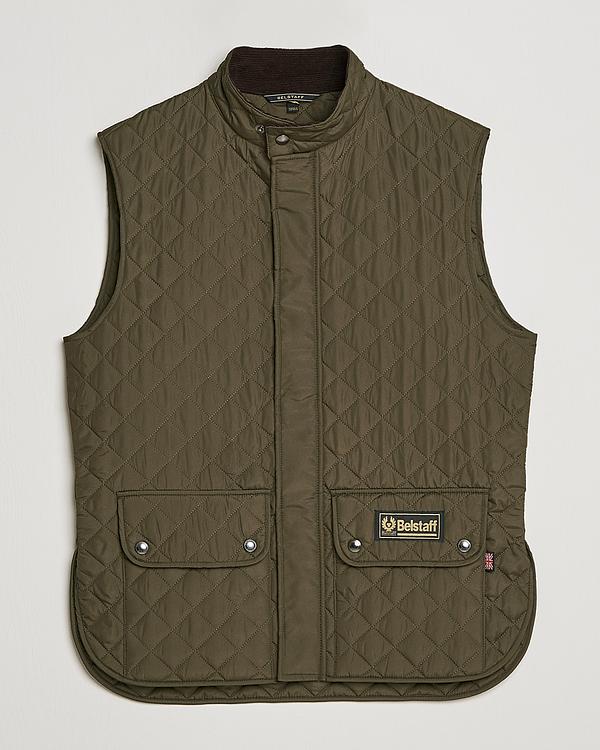 Dark green vest from Belstaff