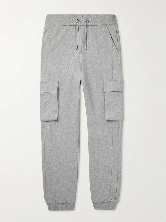 Grey sweatpants from Balmain