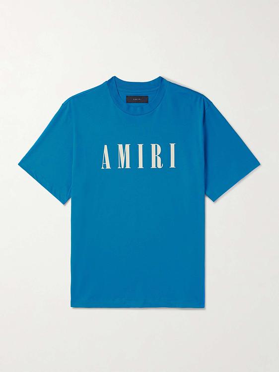 Print blue t-shirt from Amiri
