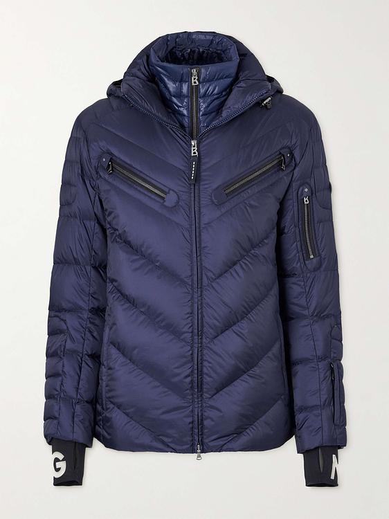 Dark blue down jacket from Bogner