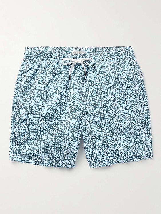 Light blue swim shorts from Onia