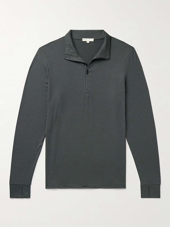 Dark grey half-zip from Onia