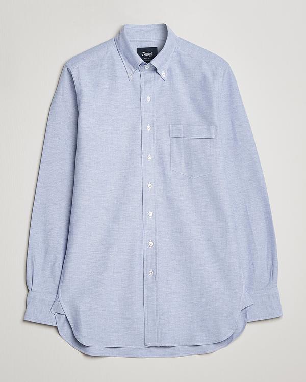 Light blue oxford shirt from Drake's
