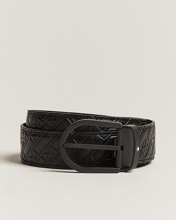 Dark grey belt from Montblanc