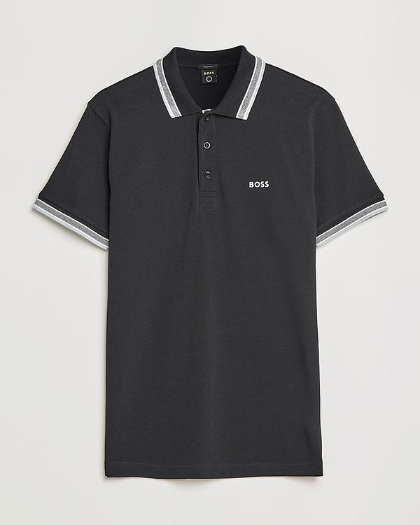 Dark grey short sleeve polo shirt from Goss Green