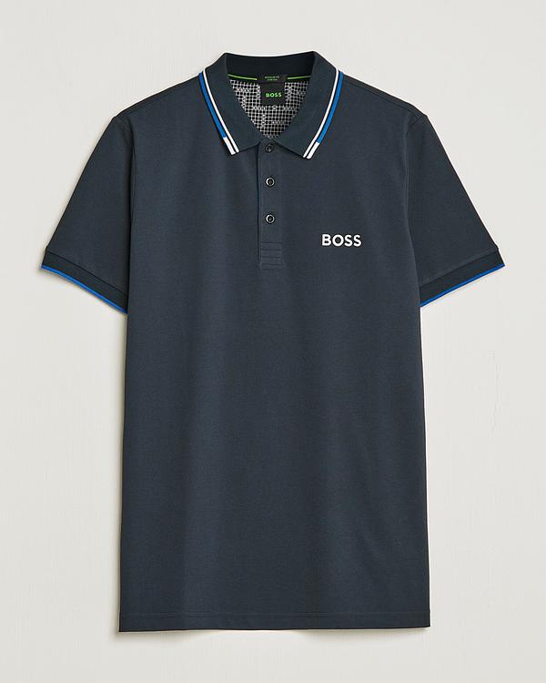 Dark grey short sleeve polo shirt from Goss Green