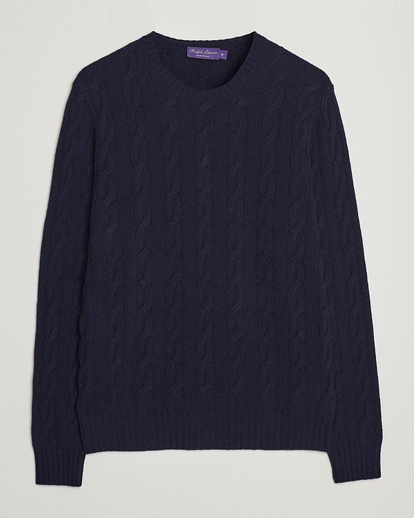 Black cashmere sweater from Ralph Lauren Purple Label