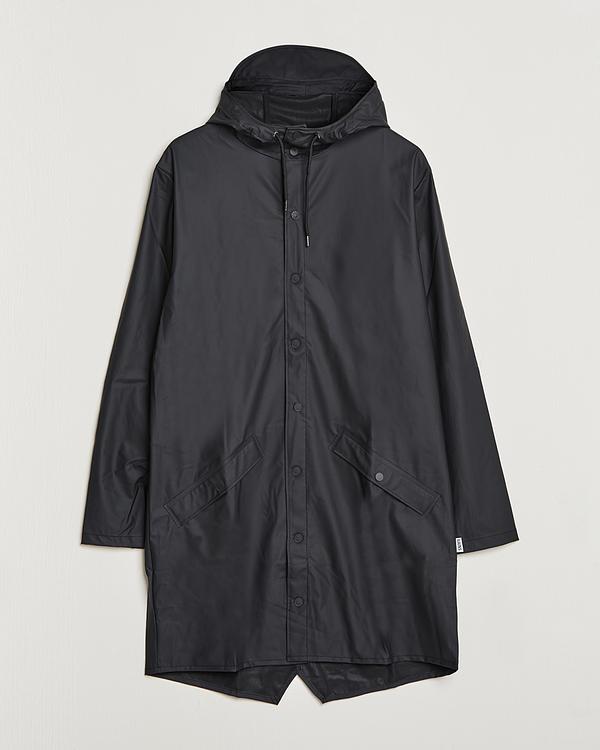 Dark grey raincoat from Rains
