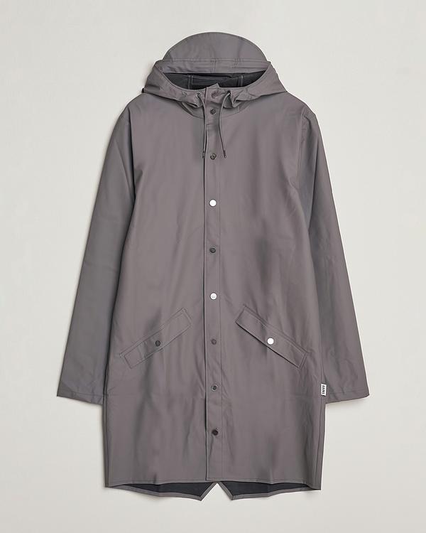 Grey raincoat from Rains