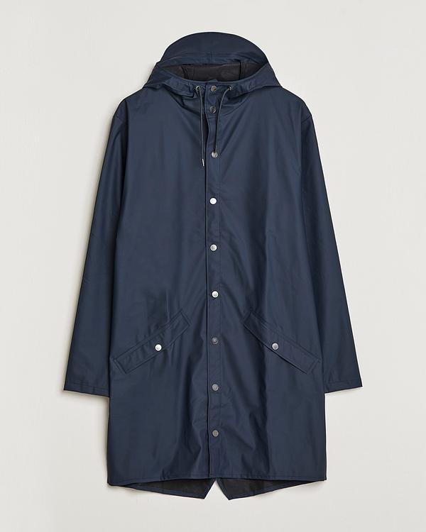 Dark blue raincoat from Rains