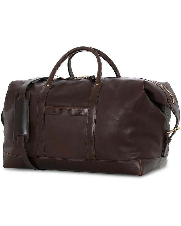 Dark brown weekend bag from Tärnsjö Garveri