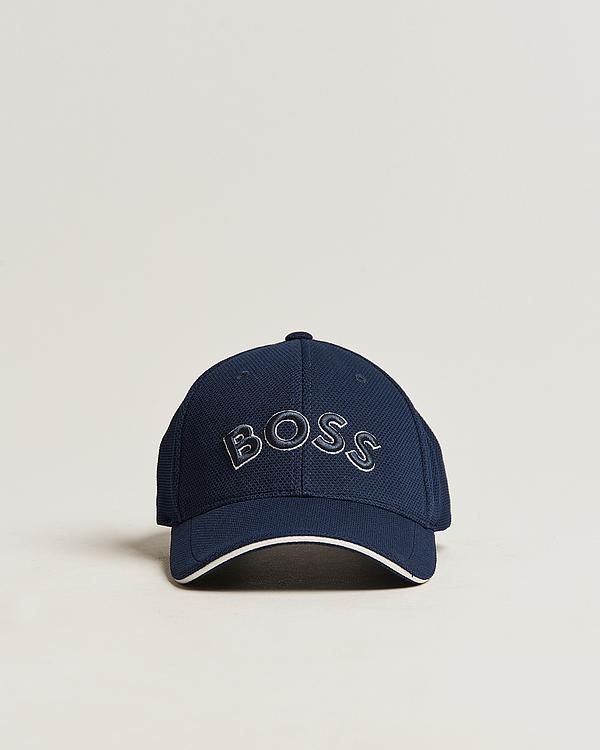 Print dark blue cap from Goss Green