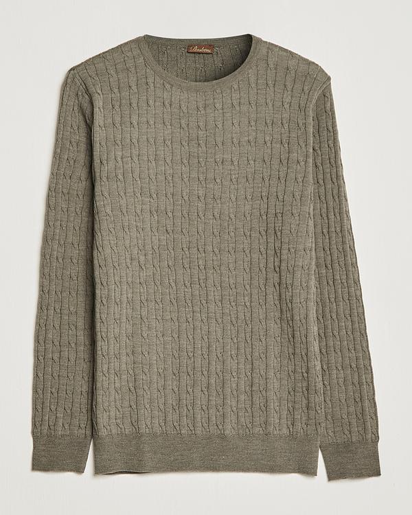 Taupe sweater from Stenströms