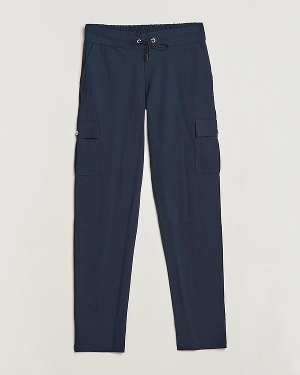Dark grey cargo trousers from Stenströms